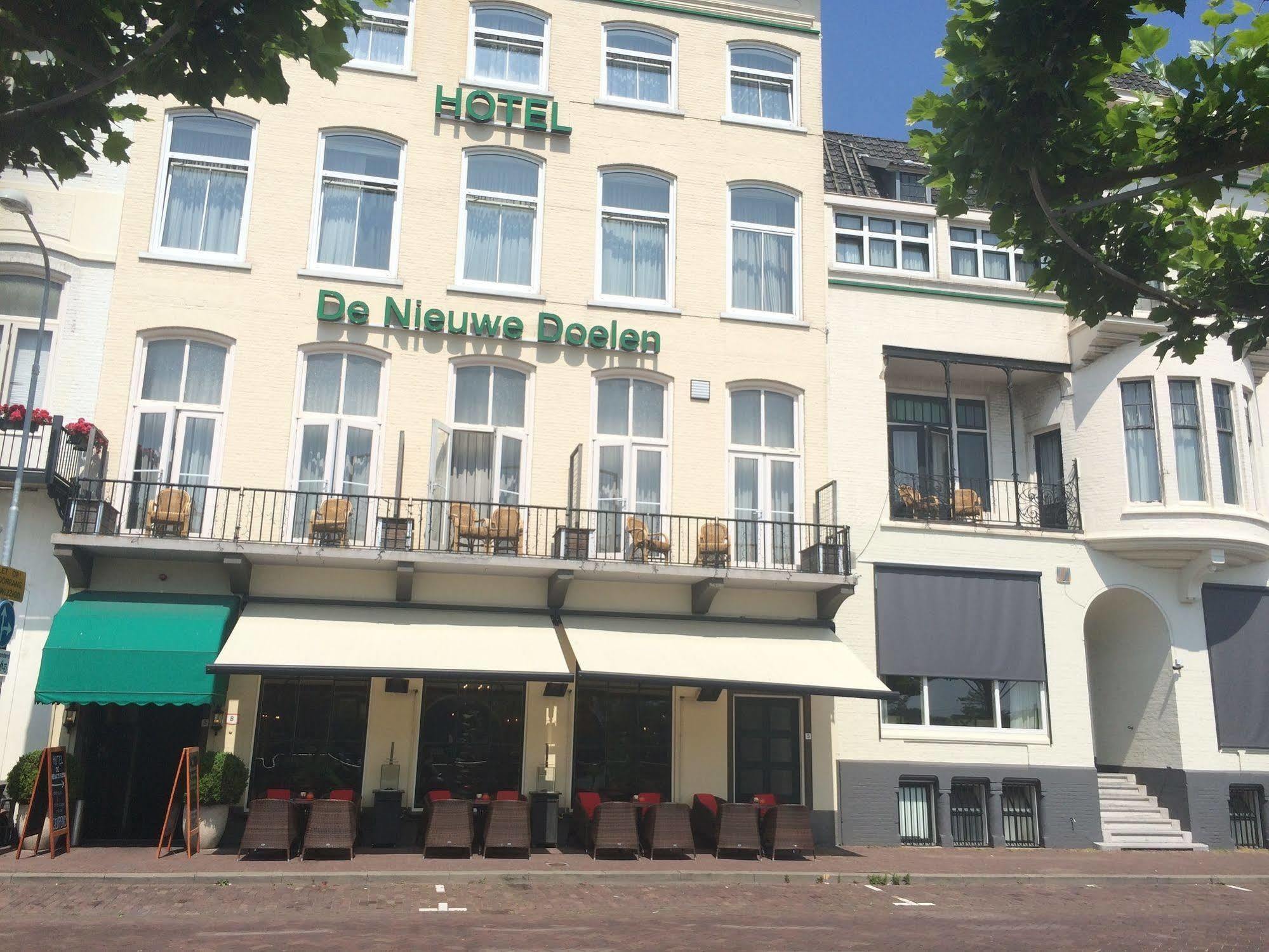 Hotel En Prive-Wellness De Nieuwe Doelen Middelburg Bagian luar foto